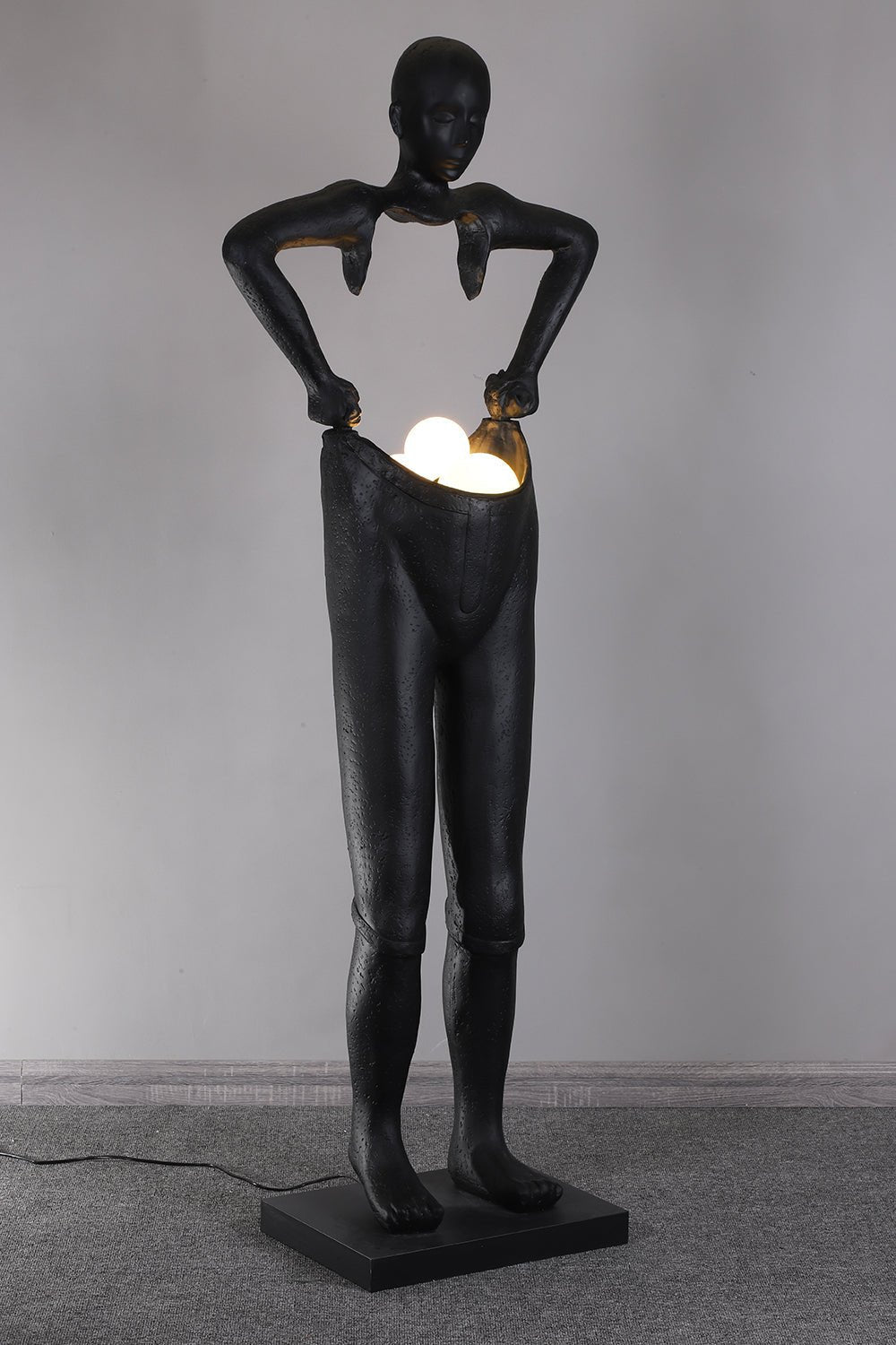 modern-figurine-artistic-floor-lamp-large-black-sculpture-light-with-glass-shade