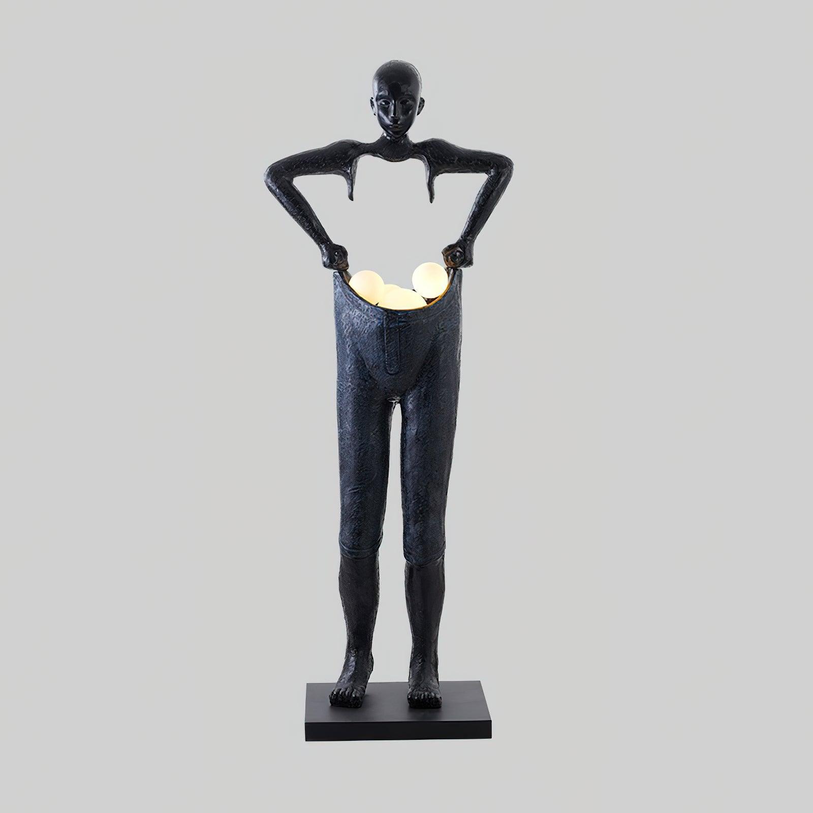 modern-figurine-artistic-floor-lamp-large-black-sculpture-light-with-glass-shade
