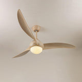 Traditional 52 Inch LED Ceiling Fan with Integrated Light and Remote Control