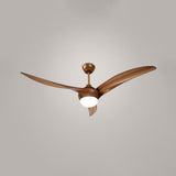 Traditional 52 Inch LED Ceiling Fan with Integrated Light and Remote Control