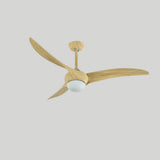 Traditional 52 Inch LED Ceiling Fan with Integrated Light and Remote Control