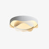 Cenia Modern Circular LED Ceiling Light White Matte Finish Minimalist Flush Mount Fixture