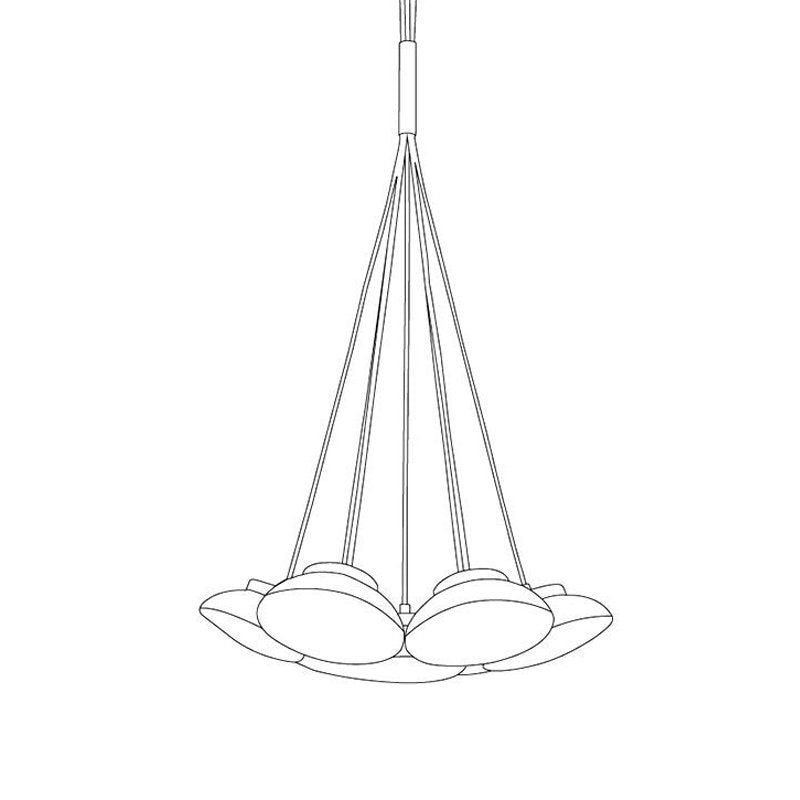 modern-ceto-style-glass-ripple-chandelier-with-integrated-led-mouth-blown-shades-for-living-room