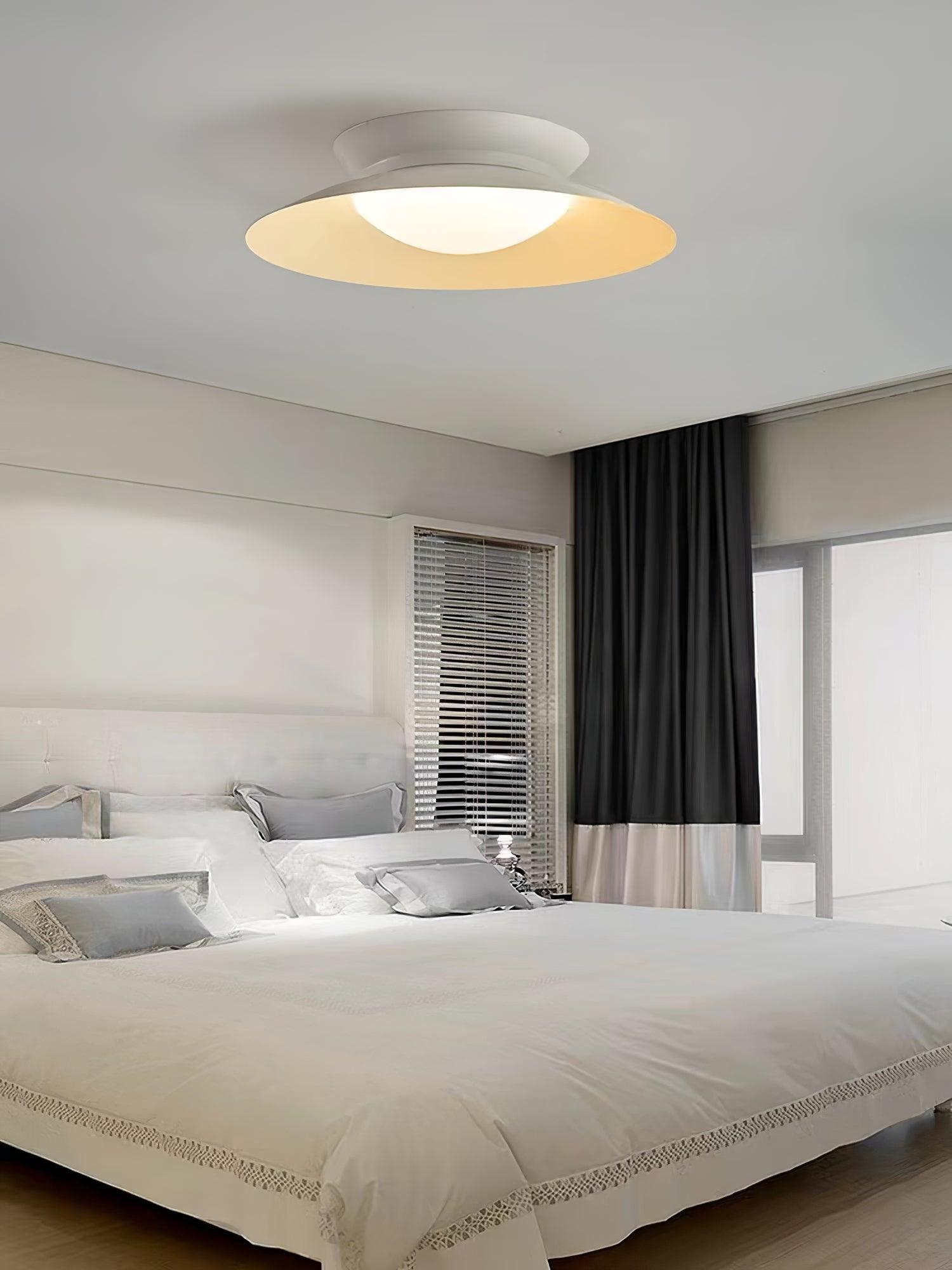 Cetra Modern Low Profile LED Flush Mount Ceiling Lamp for Contemporary Interiors