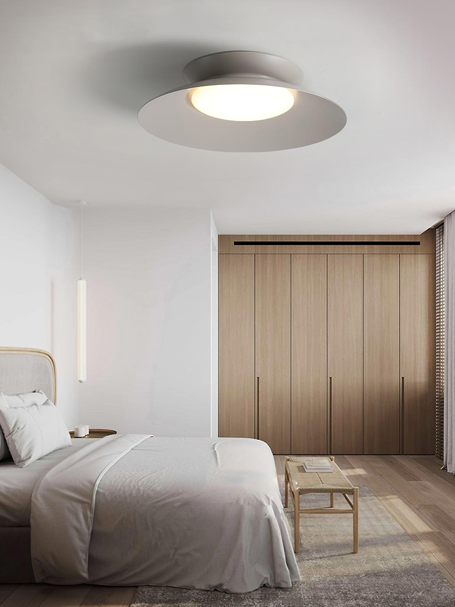 Cetra Modern Low Profile LED Flush Mount Ceiling Lamp for Contemporary Interiors