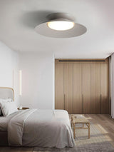 Cetra Modern Low Profile LED Flush Mount Ceiling Lamp for Contemporary Interiors