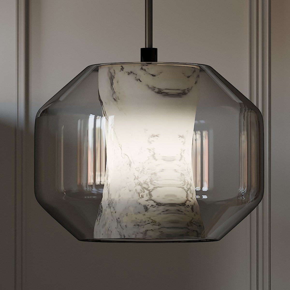carrara-marble-and-clear-lead-crystal-chamber-pendant-lamp-with-white-marble-diffuser