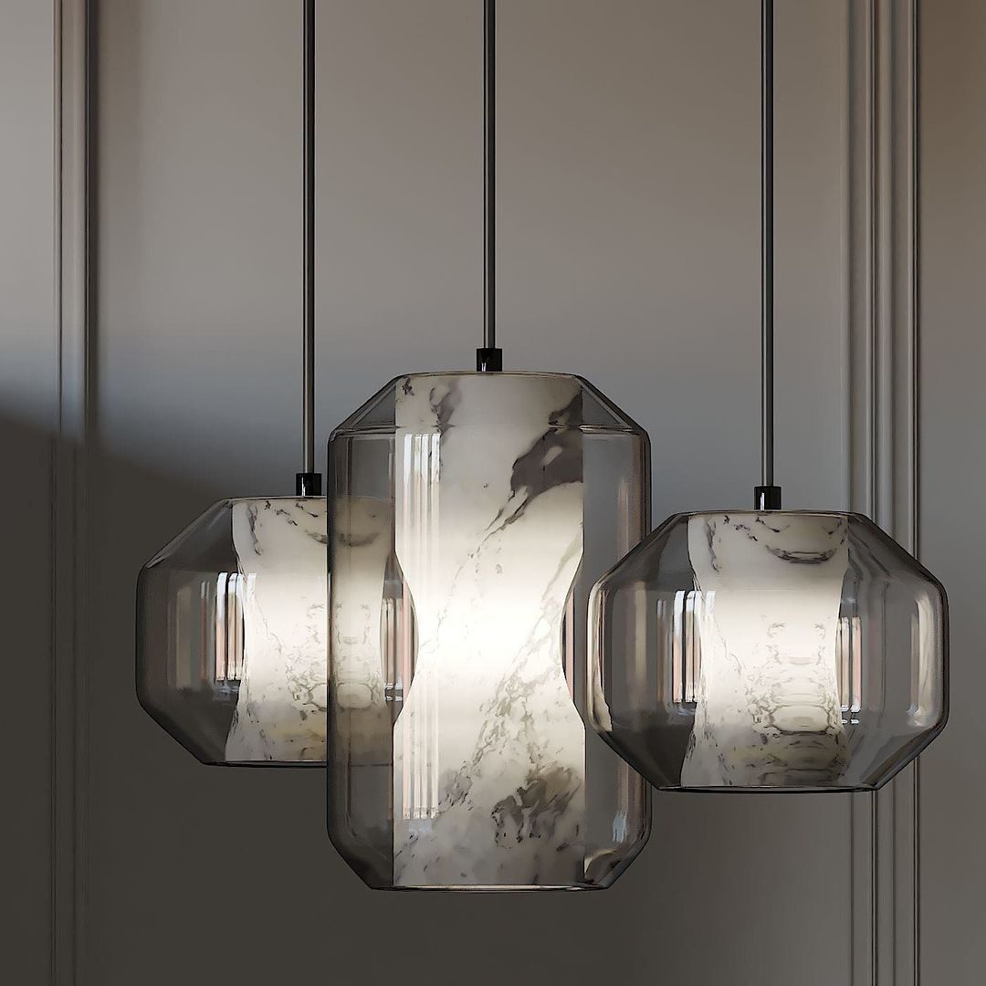 carrara-marble-and-clear-lead-crystal-chamber-pendant-lamp-with-white-marble-diffuser