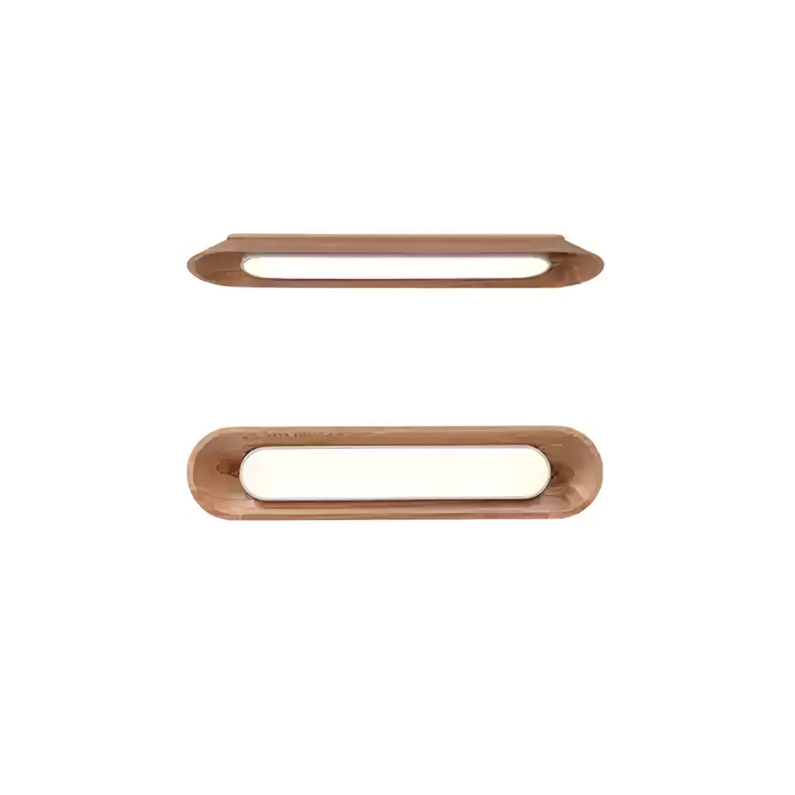 Modern Minimalist Wood and Acrylic Channel Ceiling Lamp with Integrated LED Lighting