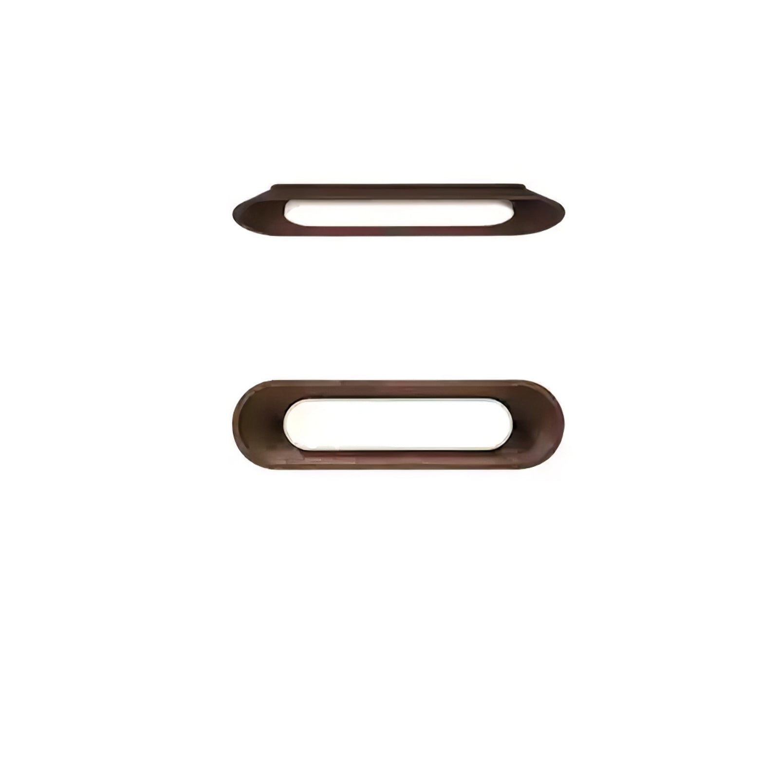 Modern Minimalist Wood and Acrylic Channel Ceiling Lamp with Integrated LED Lighting