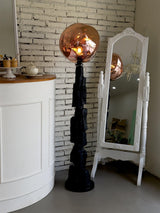 Artistic Charcoal Melt Standing Floor Lamp for Modern Home Decor and Ambient Lighting