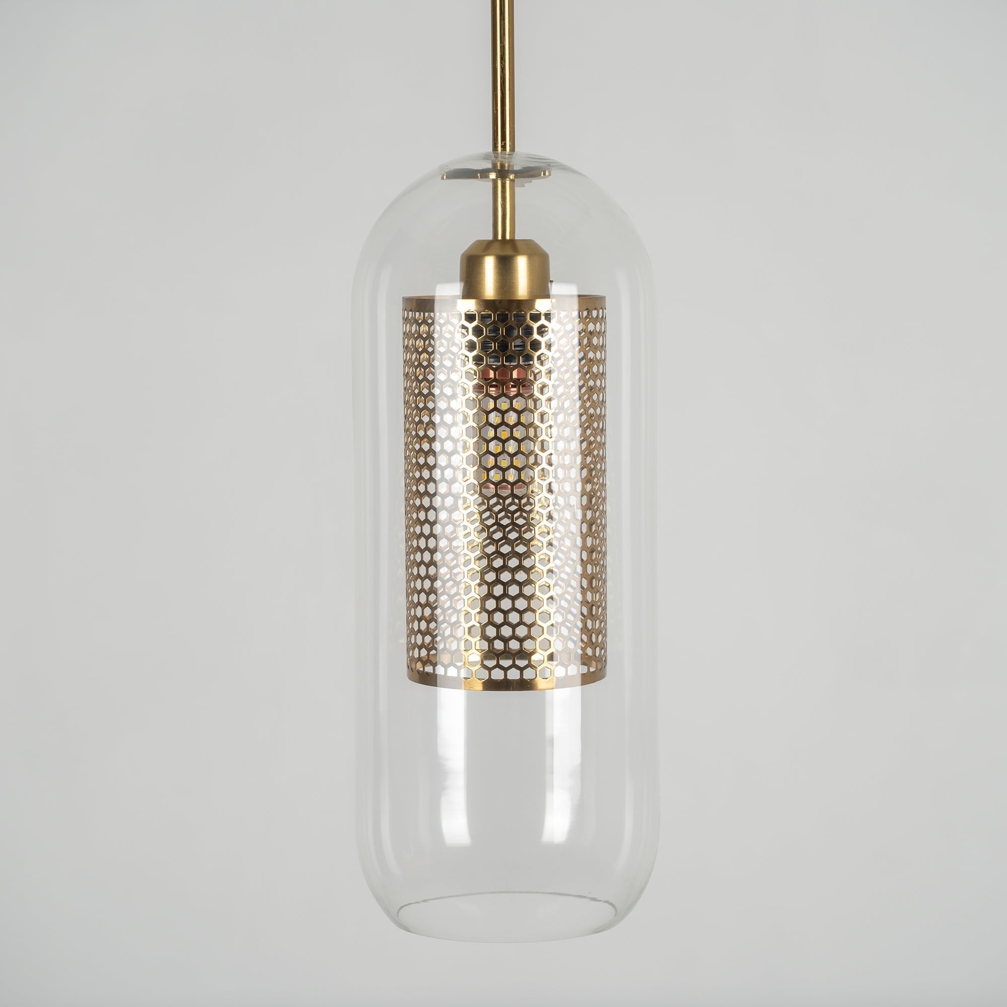 Modern Chiswick Glass Pendant Lamp for Kitchen Island and Living Room Lighting