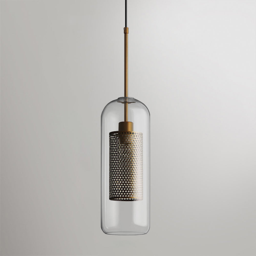 Modern Chiswick Glass Pendant Lamp for Kitchen Island and Living Room Lighting