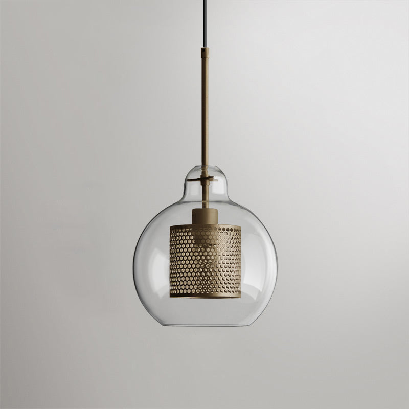 Modern Chiswick Glass Pendant Lamp for Kitchen Island and Living Room Lighting