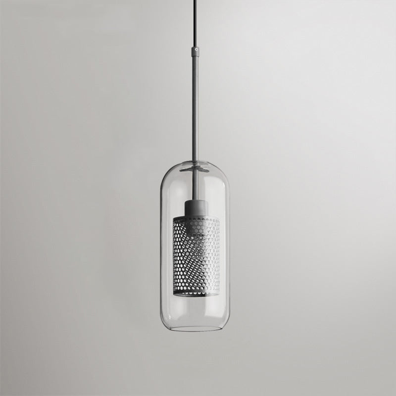 Modern Chiswick Glass Pendant Lamp for Kitchen Island and Living Room Lighting