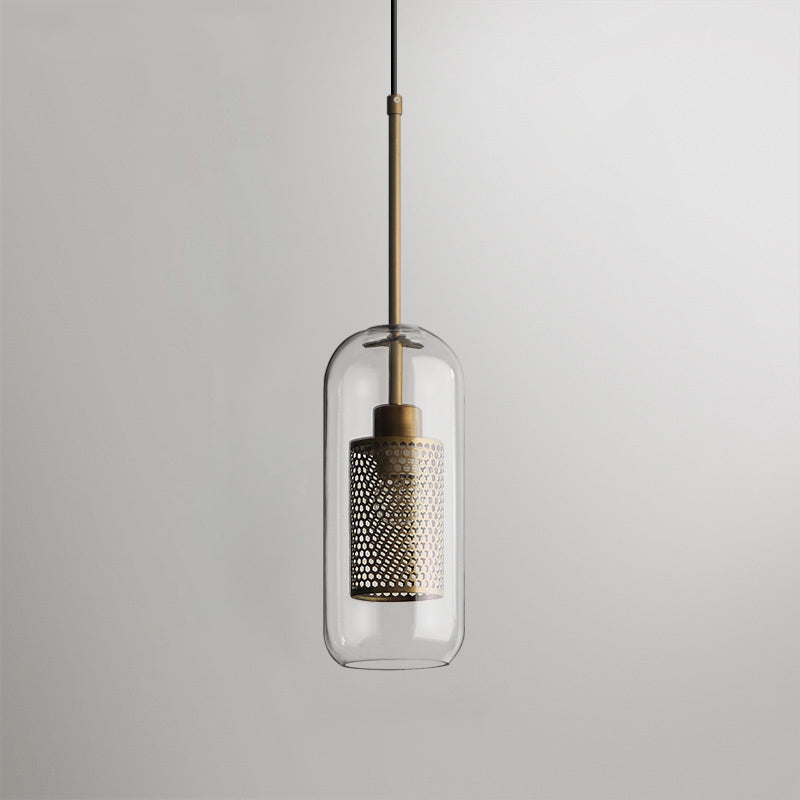 Modern Chiswick Glass Pendant Lamp for Kitchen Island and Living Room Lighting