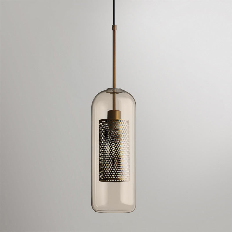 Modern Chiswick Glass Pendant Lamp for Kitchen Island and Living Room Lighting