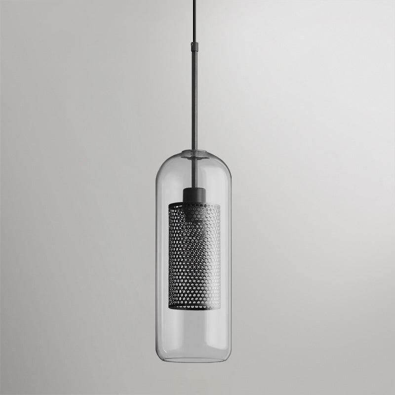 Modern Chiswick Glass Pendant Lamp for Kitchen Island and Living Room Lighting