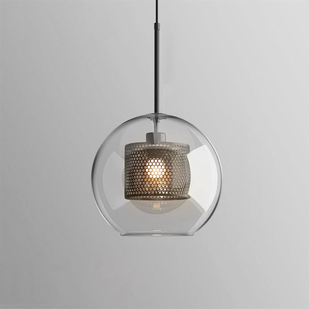 Modern Chiswick Glass Pendant Lamp for Kitchen Island and Living Room Lighting
