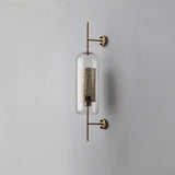 Contemporary Chiswick Glass Wall Sconce Sphere and Capsule Indoor Lighting Fixture