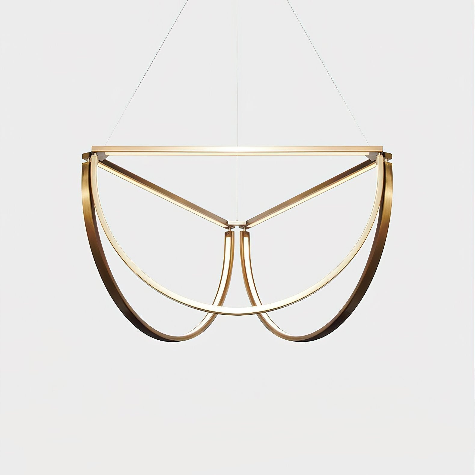 modern-semi-circular-chord-cluster-chandelier-mirror-titanium-acrylic-led-pendant-light