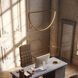 modern-semi-circular-chord-cluster-chandelier-mirror-titanium-acrylic-led-pendant-light