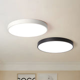 Modern Circular Slimline LED Ceiling Light Minimalist Flush Mount Overhead Fixture