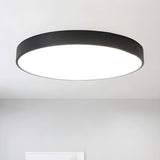 Modern Circular Slimline LED Ceiling Light Minimalist Flush Mount Overhead Fixture