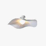 Modern White Cloud Fabric LED Ceiling Lamp for Bedroom and Kids Room