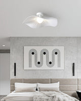 Modern White Cloud Fabric LED Ceiling Lamp for Bedroom and Kids Room