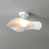 Modern White Cloud Fabric LED Ceiling Lamp for Bedroom and Kids Room