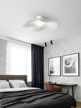 Modern White Cloud Fabric LED Ceiling Lamp for Bedroom and Kids Room