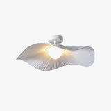 Modern White Cloud Fabric LED Ceiling Lamp for Bedroom and Kids Room