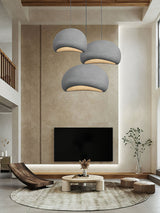 Modern Floating Cloud Pendant Light Spherical Hanging Ceiling Lamp for Living Room
