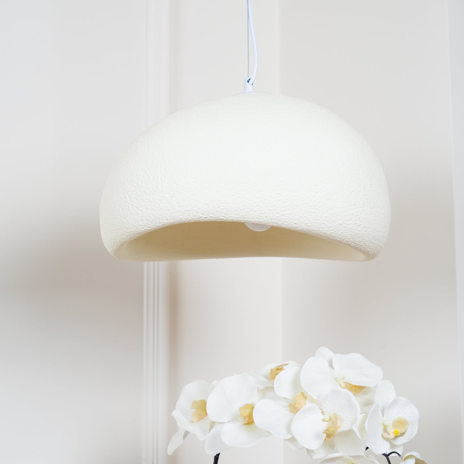 Modern Floating Cloud Pendant Light Spherical Hanging Ceiling Lamp for Living Room