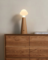 Cloudlet LED Table Lamp Contemporary Wood and Acrylic Desk Light for Soft Ambient Illumination