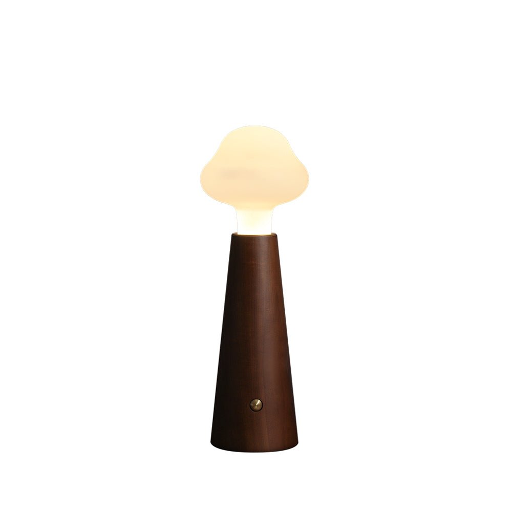 Cloudlet LED Table Lamp Contemporary Wood and Acrylic Desk Light for Soft Ambient Illumination