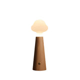 Cloudlet LED Table Lamp Contemporary Wood and Acrylic Desk Light for Soft Ambient Illumination