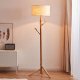 modern-ash-wood-tripod-floor-lamp-with-integrated-coat-rack-and-fabric-shade
