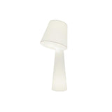 Modern Column White Fabric Floor Lamp Elegant Minimalist Cylinder Standing Light