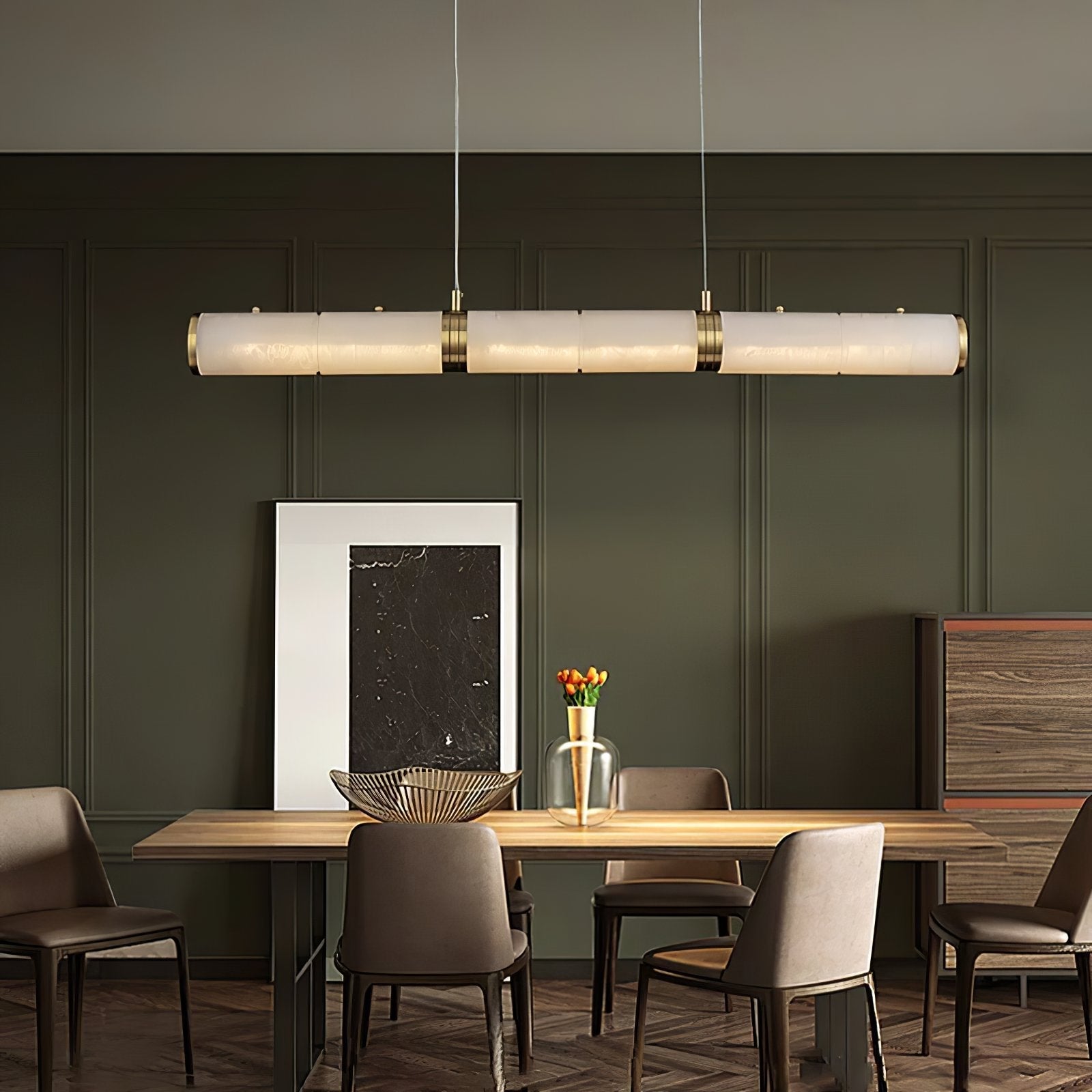 luxury-brass-and-alabaster-linear-pendant-light-modern-integrated-led-kitchen-island-chandelier