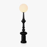 Roman Column Ambient Floor Lamp Classical Resin Standing Light for Living Room Bedroom