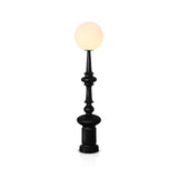 Roman Column Ambient Floor Lamp Classical Resin Standing Light for Living Room Bedroom