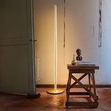 Modern Architectural LED Torchiere Floor Lamp with Minimalist Grid Design