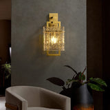geometric-brass-wall-light-with-corrugated-glass-shade-for-modern-indoor-home-decor