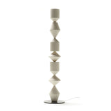 Modern Costantina Geometric Tower Floor Lamp with Diamond LED Segments