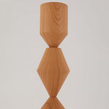Modern Costantina Geometric Tower Floor Lamp with Diamond LED Segments