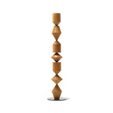 Modern Costantina Geometric Tower Floor Lamp with Diamond LED Segments