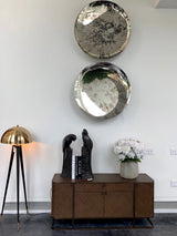 mid-century-modern-tripod-floor-lamp-with-dome-gold-metal-shade-and-black-legs
