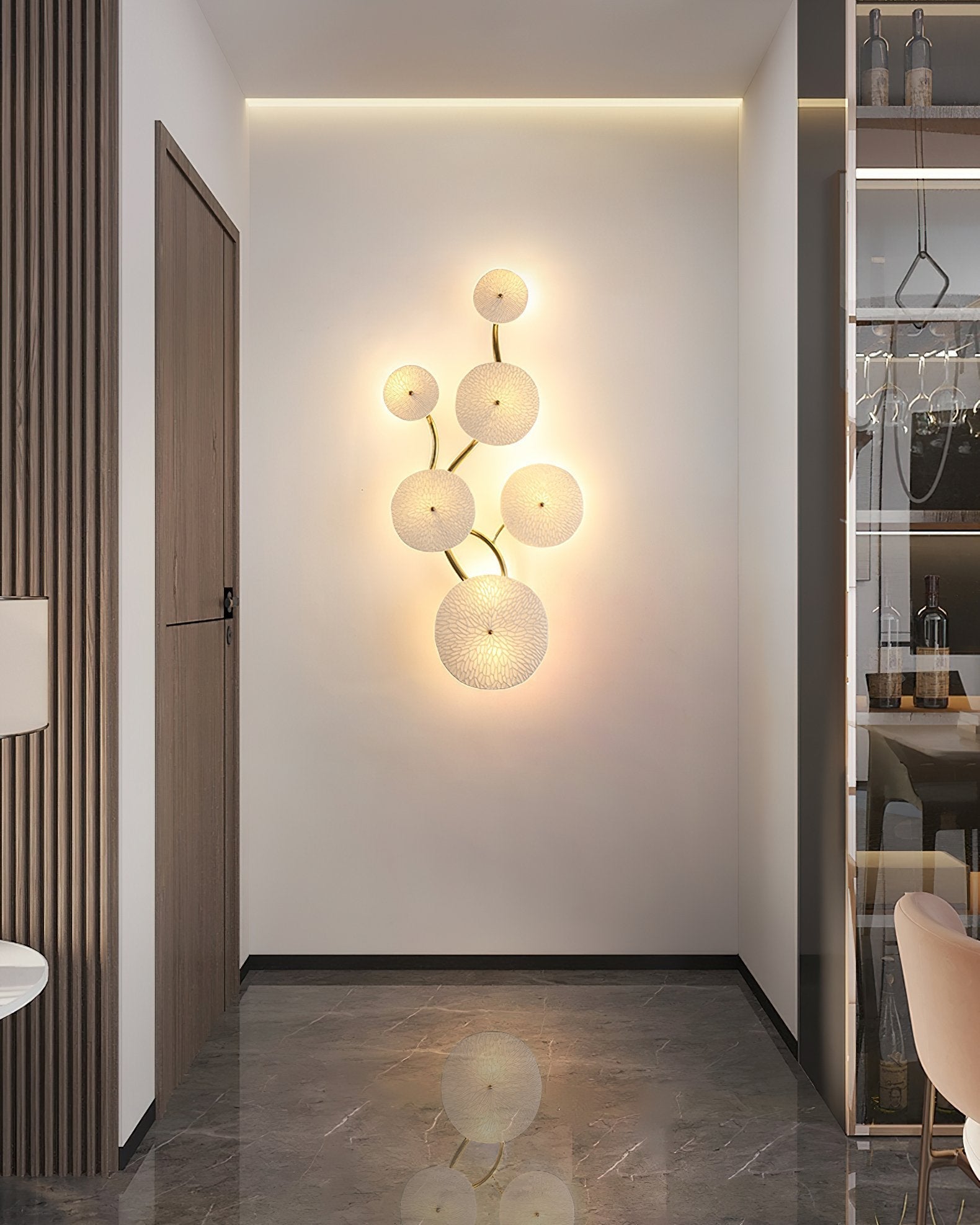 elegant-ceramic-lotus-leaf-wall-sconce-modern-gold-finish-light-for-living-room